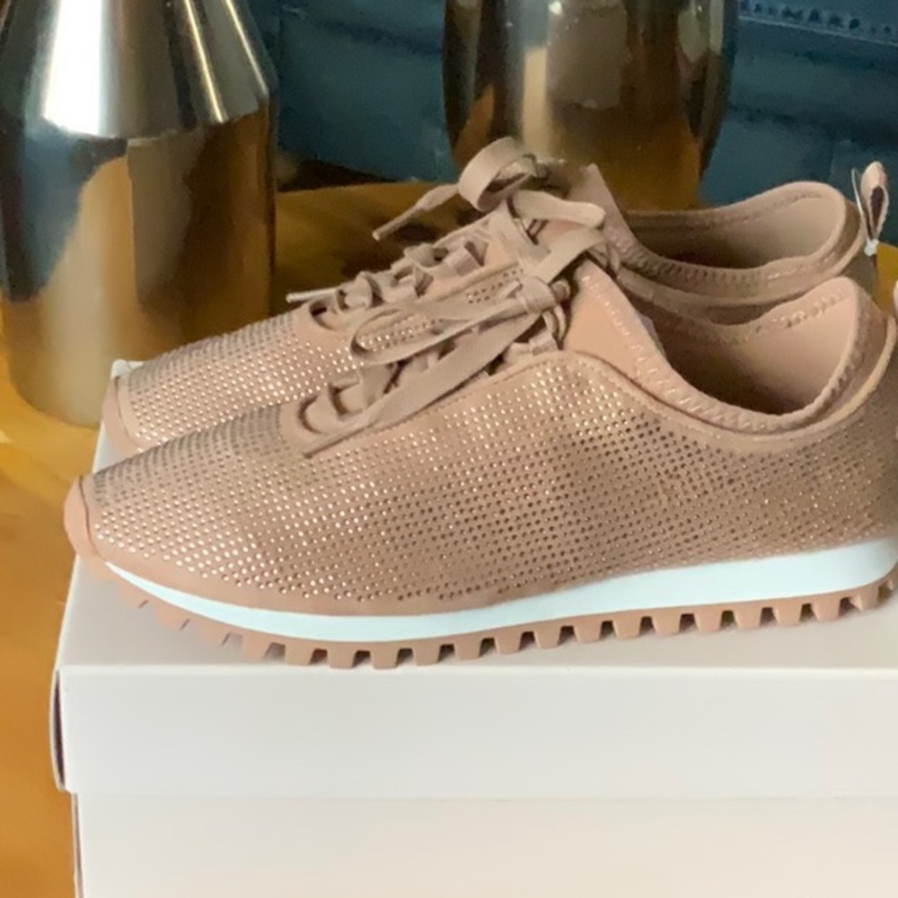 BCBGeneration Lynn Crystal/Neoprene Sneakers - Picture 3 of 6